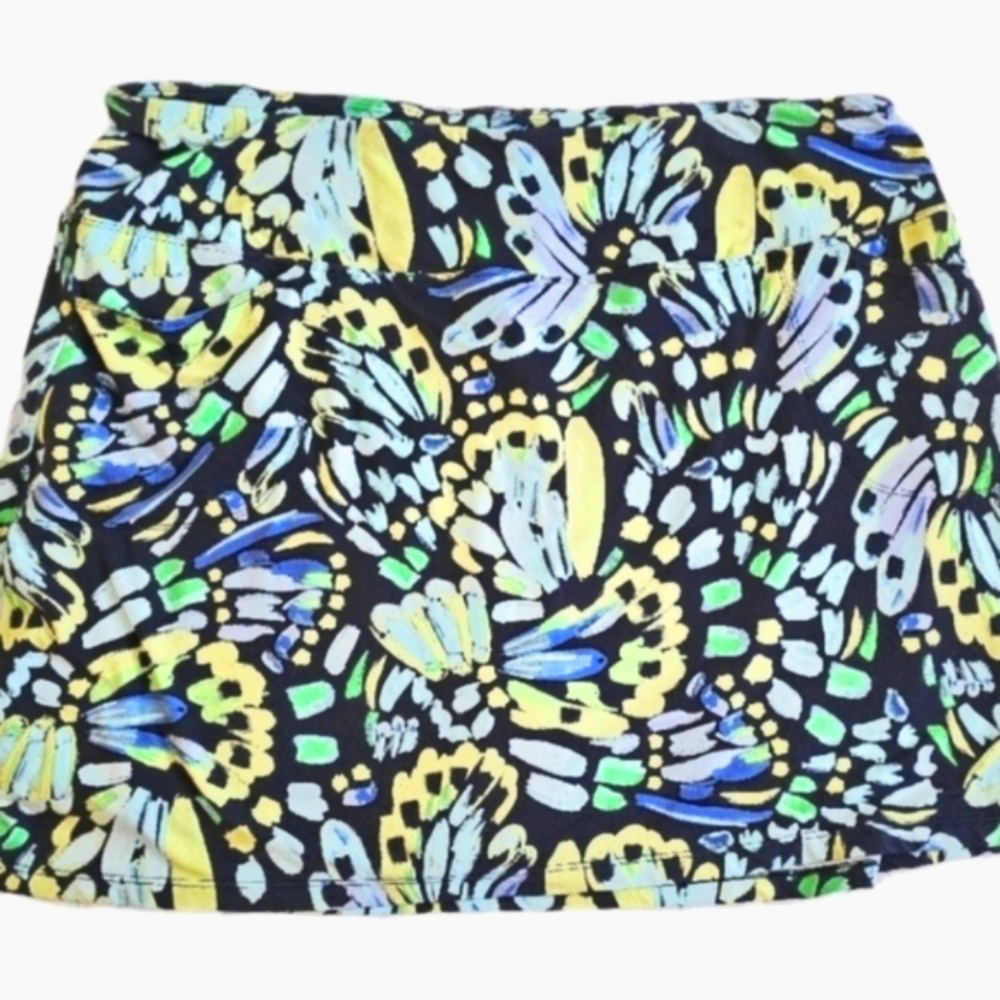 Tribal sport floral tennis/golf skirt